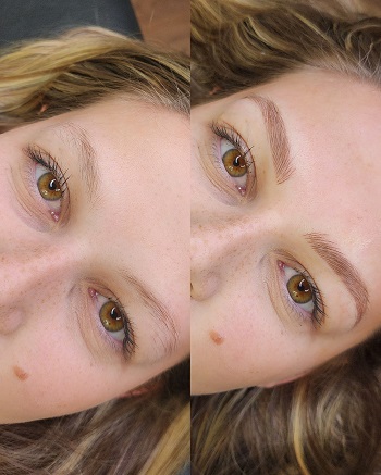 microblading eyebrows service masonville on